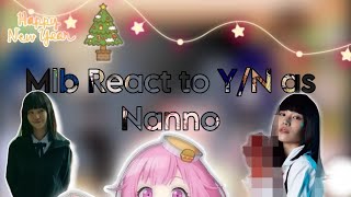//Mlb React to Y/N as Nanno//part 2//Happy New Year 🎁//