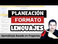 Formato para la planeacin del campo formativo de lenguajes