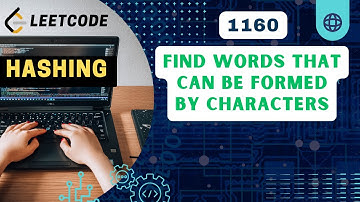 1160. Find Words That Can Be Formed by Characters | Leetcode 1160 | C++