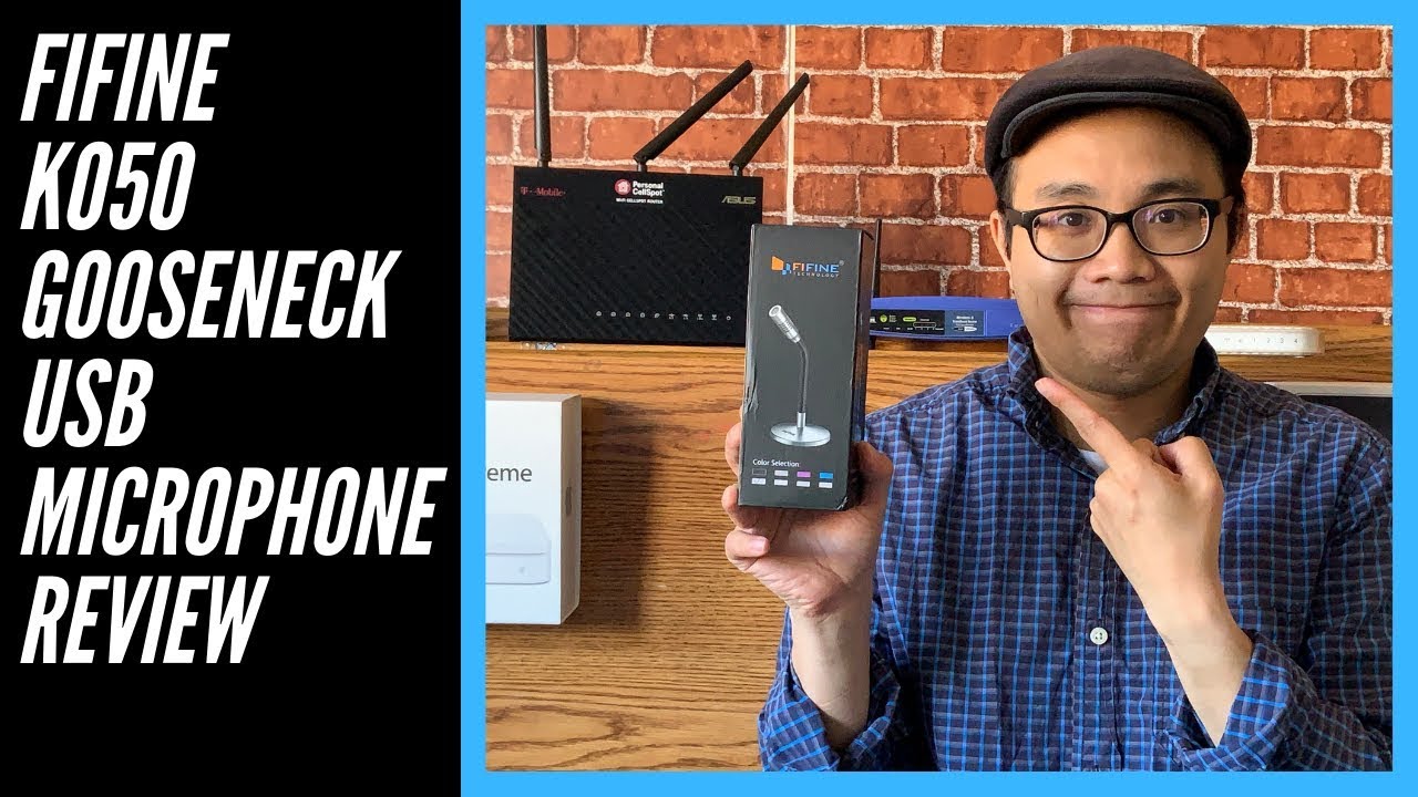 USB Microphone Review | FiFine K050 Gooseneck USB Microphone