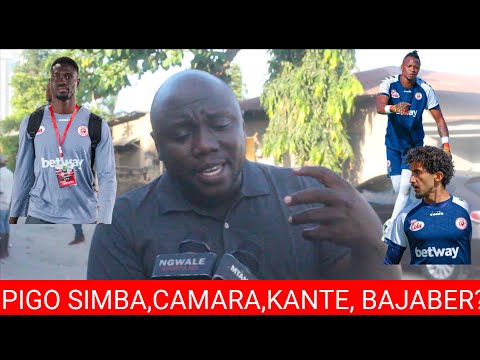 LIVE MCHAMBUZI KABWE AANIKA WACHEZAJI WA KUCHUNGWA WA NZINGIZINI PENGO LA KANTE CAMARA