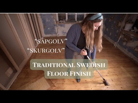 E20 Scandinavian Soaped Floors l Bleaching Wooden Floor