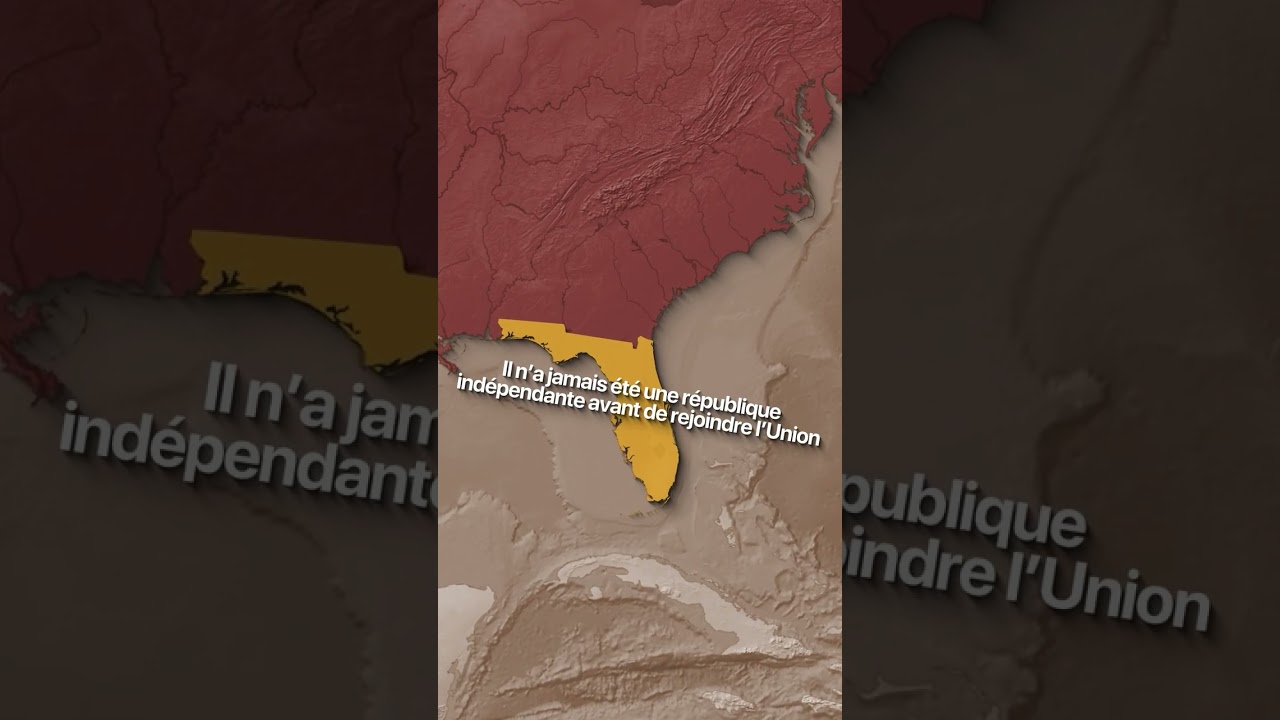 La Floride est un état des États-Unis vraiment unique, voici pourquoi #floride #miami #orlando #etat