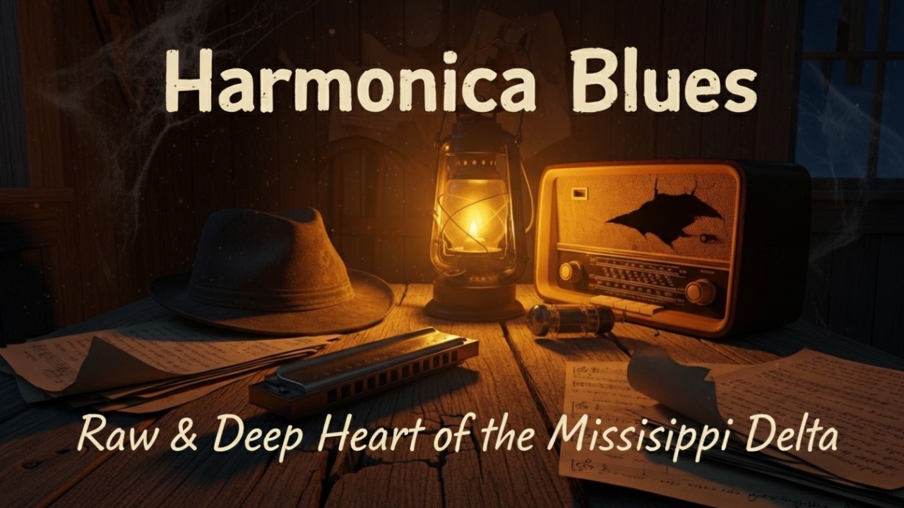 Harmonica Blues Mix | Heart of the Mississippi Delta – Deep Southern Delta Blues