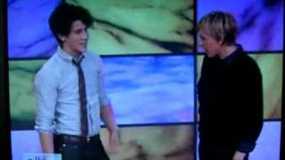 Nick Jonas On The Ellen Show Pt1