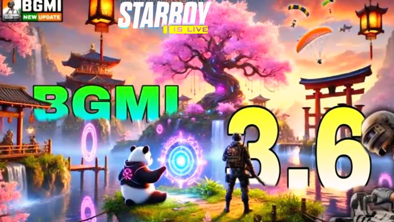 BGMI 3.6 Live Stream 🐼 Day 10 #bgmi @starboygaming8930 - YouTube