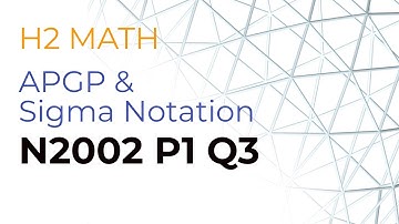 A Level H2 Math 2002 Paper 1 Q3