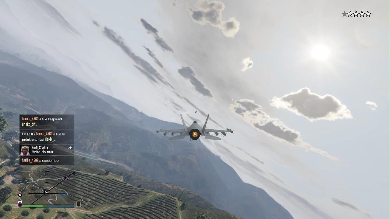 Defis avion de chasse gta5