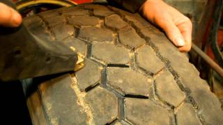 Regrooving Truck Tires