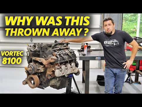 Tearing Down an 8.1L BIG BLOCK CHEVY V8 That I Pulled From The Scrap Bin. Why was this thrown away?