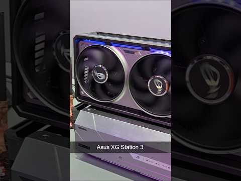 The Asus ROG XG Station 3 - An external GPU base station that looks amazing ???????? #Asus #rog