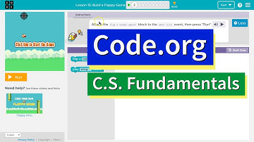 Build a Flappy Bird Game Lesson 15.2 Course C Tutorial with Answers