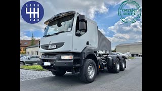 SODEXIM : Tracteur 6x4 Renault Kerax 520 Dxi (VS 2601)