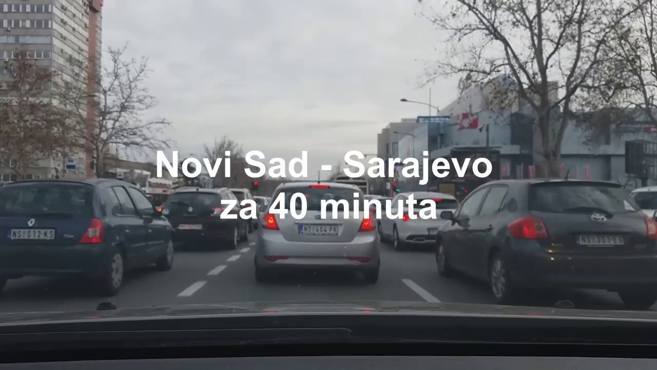 Od Novog Sada do Sarajeva za 40 minuta - Just Drive 21