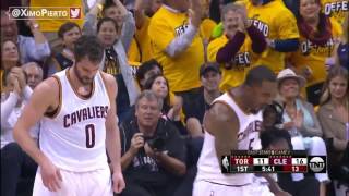 Toronto Raptors vs Cleveland Cavaliers   1st Qtr Highlights   Game 1   May 1, 2017   NBA Playoffs