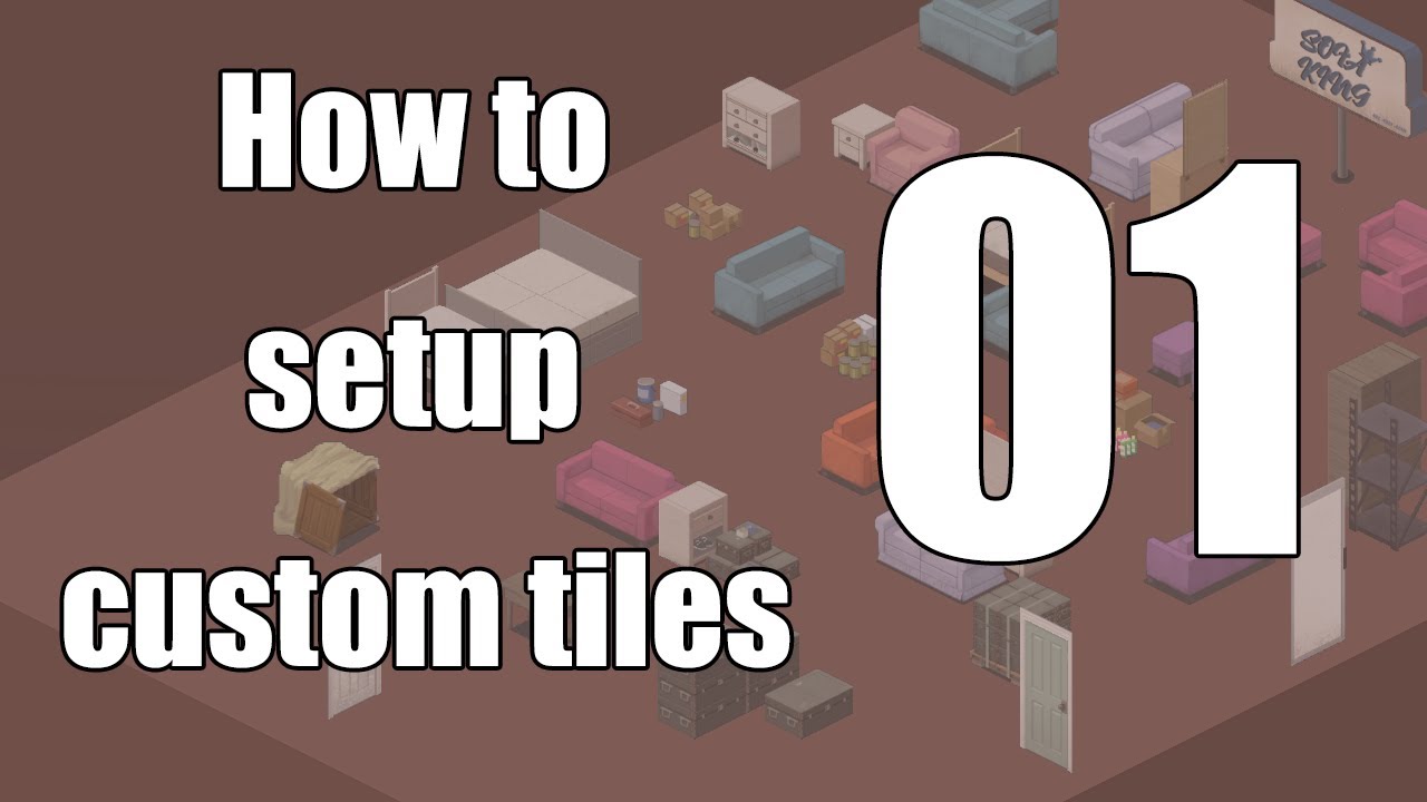 Project zomboid. custom tiles tutorial 01. getting custom tiles in the