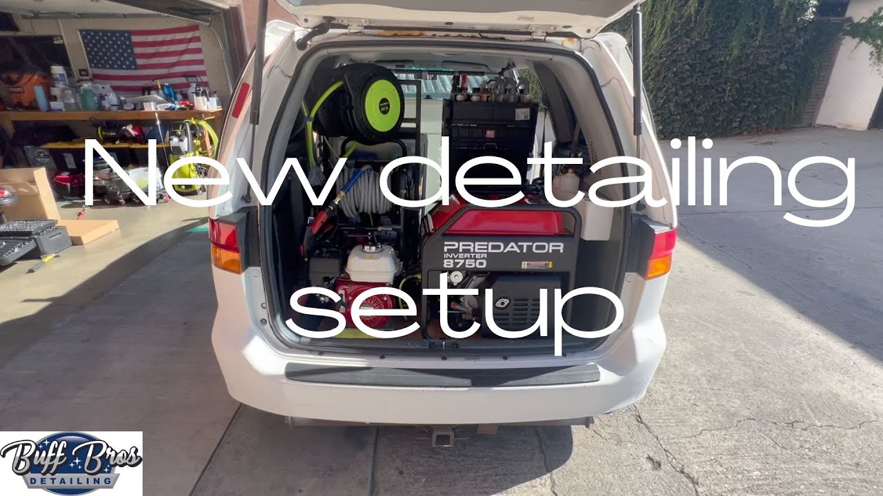 Mobil Detailing Van upgrade