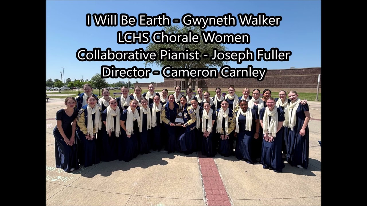 I Will Be Earth - Gwyneth Walker SSA