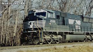 NS Dash-9s (12 of 14) The Rare White-Face Experiment