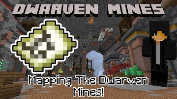 How To GET AROUND the DWARVEN MINES - Completely MAPPING the DWARVEN MINES! HYPIXEL SKYBLOCK