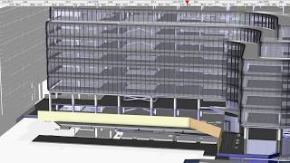 Sir Robert McAlpine - 100 Liverpool Street - Wrap removal Sequence