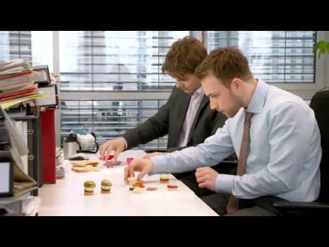 Mini Babybel Werbung  Mini Sandwich