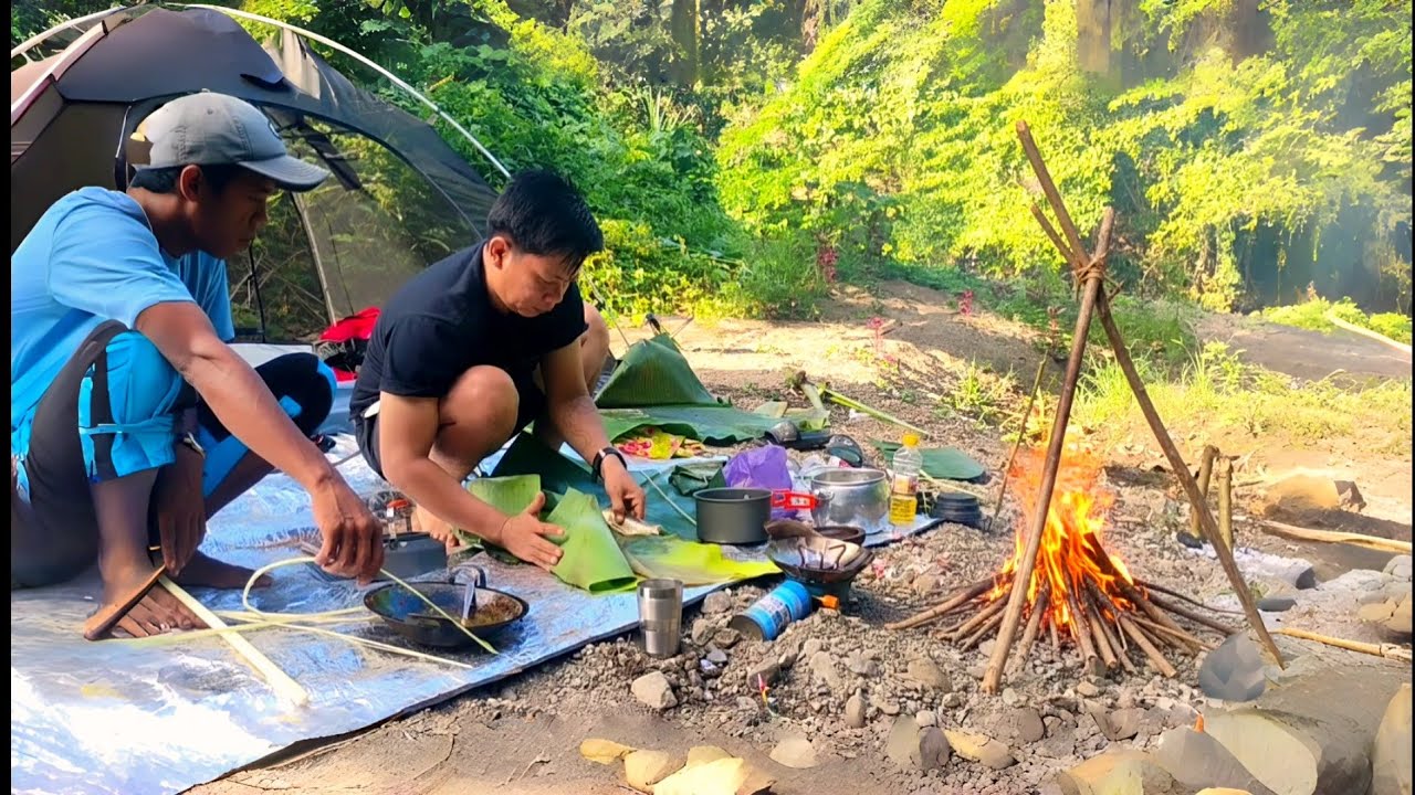 CAMPING DAN MENIKMATI HASIL TANGKAPAN DI SUNGAI | DAPUR ALAM