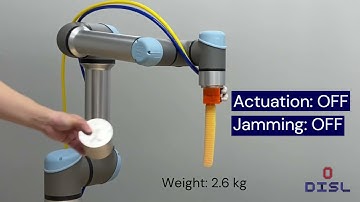 A High Performance Pneumatically Actuated Soft Gripper Based on Layer Jamming