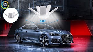 1000LM 6500K super bright LED foldable leaf lamp 5 adjustable panels screenshot 5