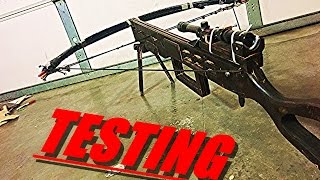 Testing The Sniper Crossbow