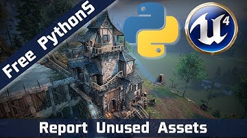#UnrealEngine Python Scripts - 3 - Report Unused Assets
