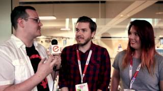 Comic Con 2015:Jordan and Lindsay from Rooster Teeth