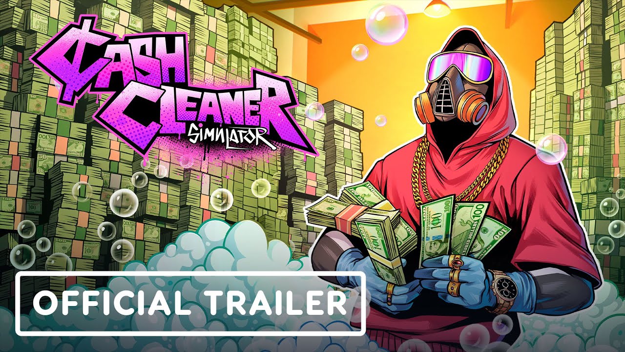Cash Cleaner Simulator – Official New Console Release Date Announcement Trailer Cash Cleaner Simulator – Official New Console Release Date Announcement Trailer