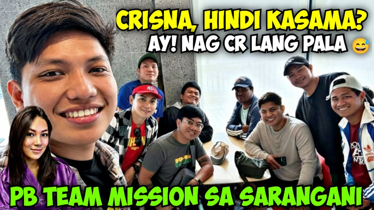 HALA! CRISNA HINDI KASAMA SA MISSION NG PUGONG BYAHERO TEAM SA SARANGANI? AY NAG CR LANG DAW PALA 😅