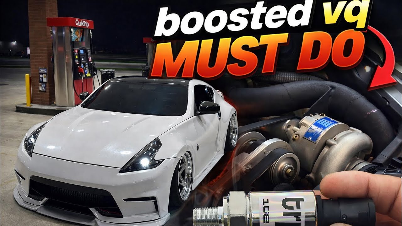 Supercharged 370z gets a MAJOR safety mod