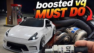 Supercharged 370z gets a MAJOR safety mod