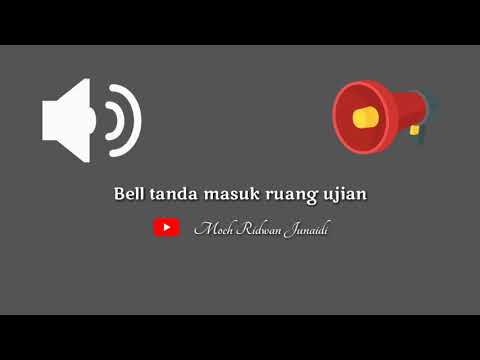 Bel tanda masuk ruang ujian