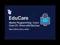 Welcome to EduCare || Learn and Grow || Master Coding