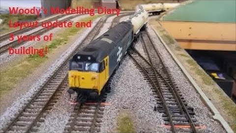 My Last Great Project - 00 Gauge Layout  Update and 3 years on!