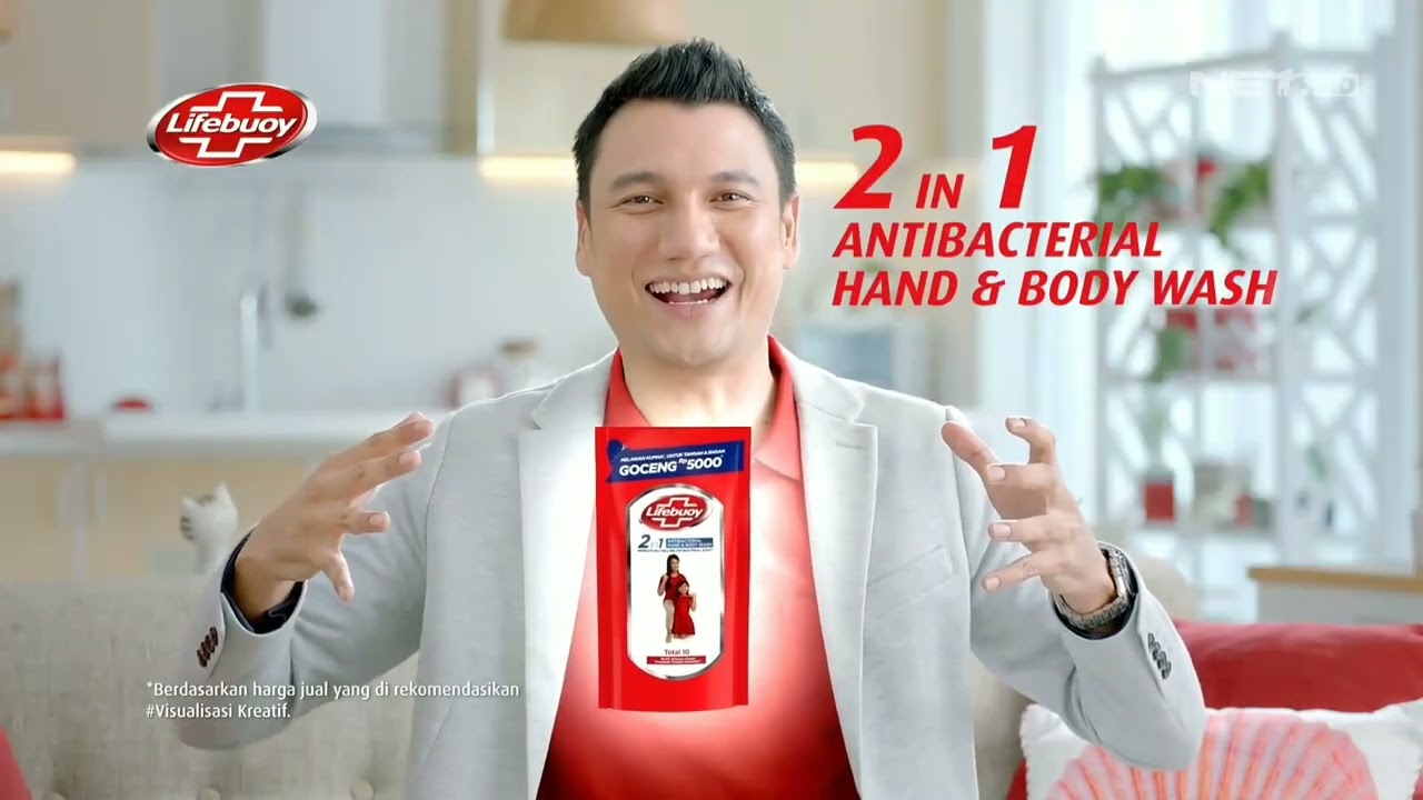 Lifebuoy 2 in 1 Antibacterial Hand & Body Wash • TVC Edisi 2022 • Iklan