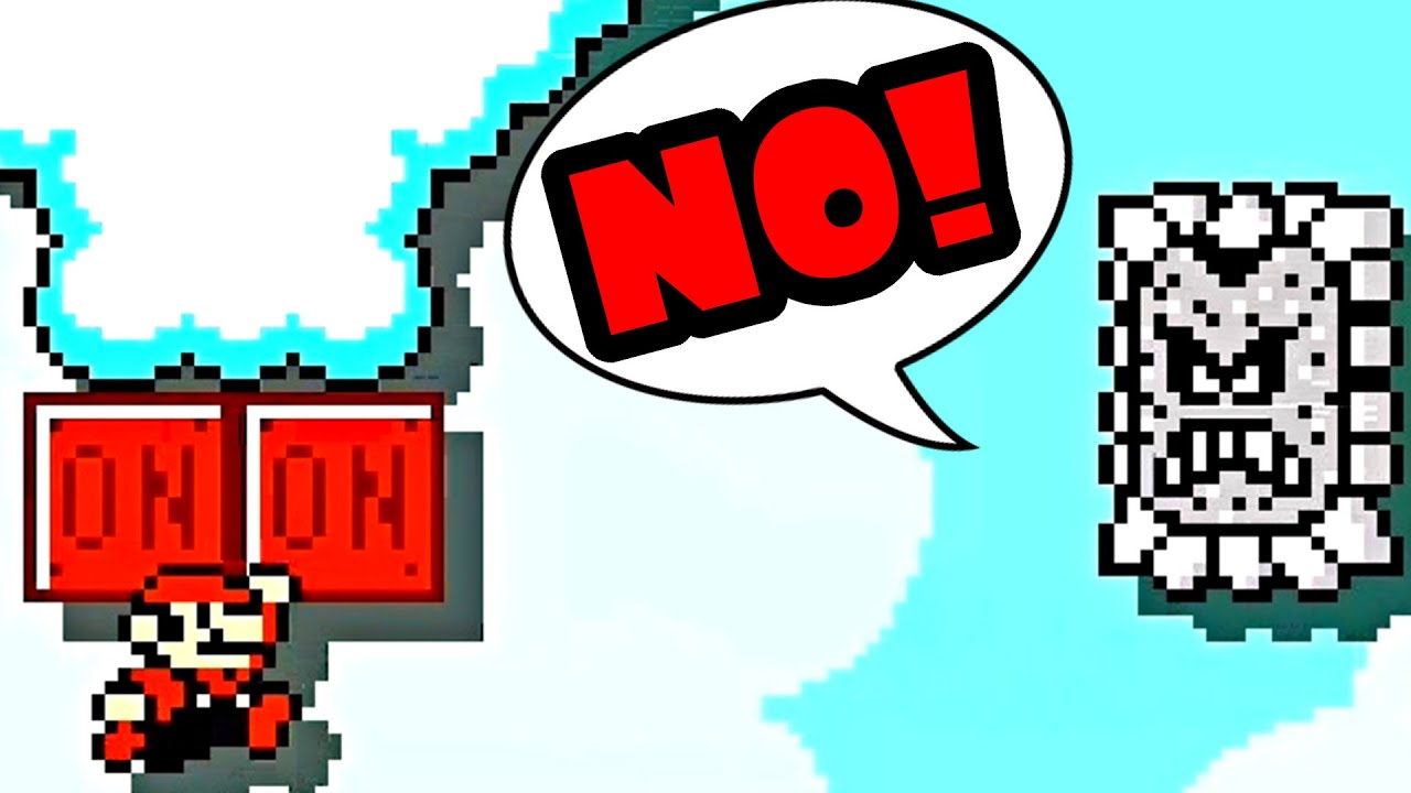 Super Mario Maker 2 🔧 Stubborn Thwomps 🔧 Spankynutz