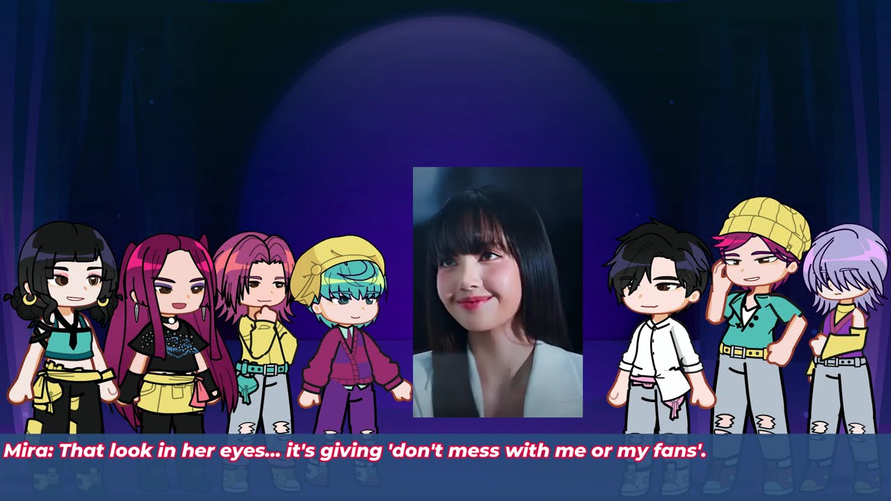 KDH || K-pop Demon Hunters React To Rumi As Lalisa ||  // gacha reaction // gl2