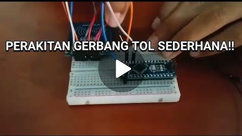 PERANCANGAN PROJEK GERBANG TOL BERBASIS RFID UNO MINI!!   #SMKPGRISUMEDANG