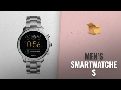 Editors’ Picks: Men’s Smartwatches Aug-2018: Fossil Q Men's Gen 3 Explorist Stainless Steel