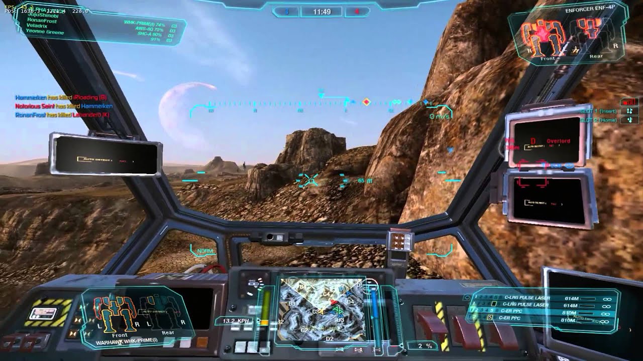 MechWarrior Online Aim Warhawk WHK PRIME I 1080p YouTube