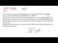 DBMS GATE CS PYQ 2024 SET 2