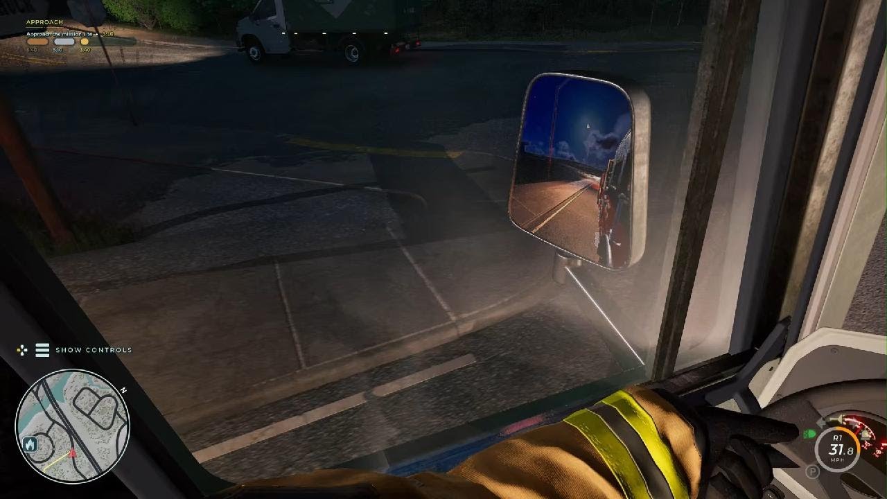 Firefighting Simulator: Ignite Camp DLC Climbing Flames: PS5 Slim