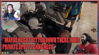 January wants to help the doctors to examine Cornwood's lower parts - GTA V RP NoPixel 4.0