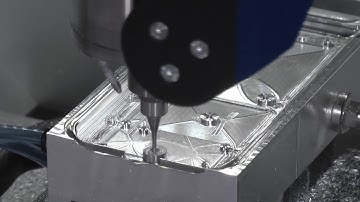 CNC Milling Working Process Machine DATRON Neo Smartphone Housing Aluminium