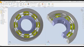 Autodesk inventor 2024 Exercise 41 Create Ball Bearing